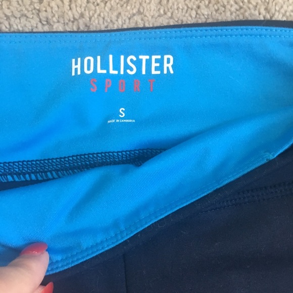 Hollister leggings, navy blue, size small - Picture 3 of 3